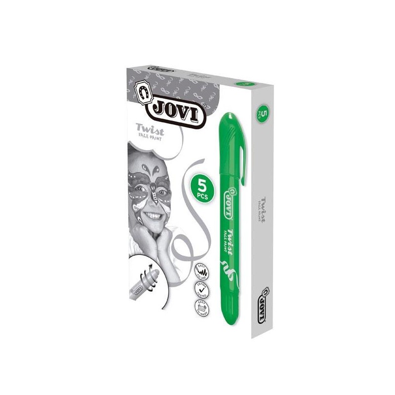 Maquillaje en stick Jovi Twist - Color verde