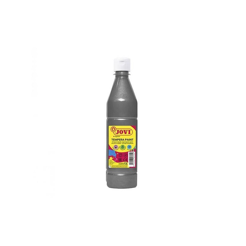 Témpera líquida Jovi - 500 ml - Color plata Témpera líquida Jovi - 500 ml - Color plata