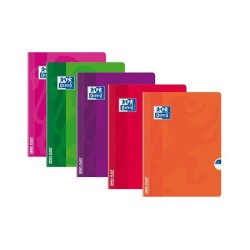 Libreta Oxford OpenFlex - Grapada - PP - A4 - Horizontal - 48 hojas - 90 g - Colores surtidos