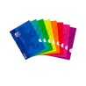 Libreta Oxford OpenFlex - Grapada - PP - A4 - 4x4 - 48 hojas - 90 g - Colores surtidos