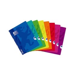 Libreta Oxford OpenFlex - Grapada - PP - A4 - Pauta 3,5 mm - 48 hojas - 90 g - Colores surtidos