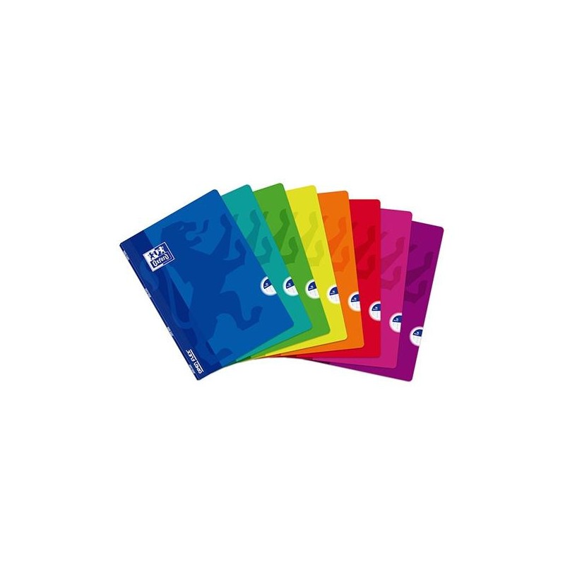Libreta Oxford OpenFlex - Grapada - PP - A4 - Pauta 3,5 mm - 48 hojas - 90 g - Colores surtidos