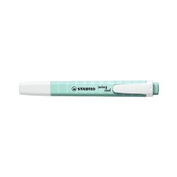 Marcador fluorescente Stabilo Swing Cool Pastel - Punta biselada - Trazo 1 - 4 mm - Color turquesa