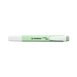 Marcador fluorescente Stabilo Swing Cool Pastel - Punta biselada - Trazo 1 - 4 mm - Color menta