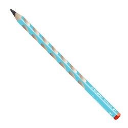 Lápiz Stabilo EASYgraph HB azul