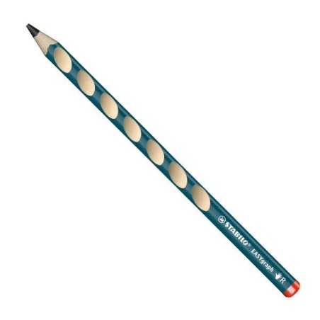 Lápiz Stabilo EASYgraph HB petróleo