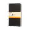Cuaderno Moleskine Cahier - Cosido - 13 x 21 cm - Horizontal - 80 páginas - 70 g - Color negro - Pack de 3