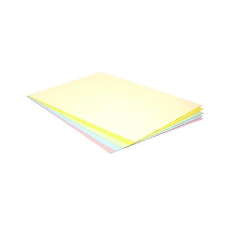 Cartulina Fabrisa - 50 x 65 cm - 180 g - Color surtidos pastel - Pack 25 hojas
