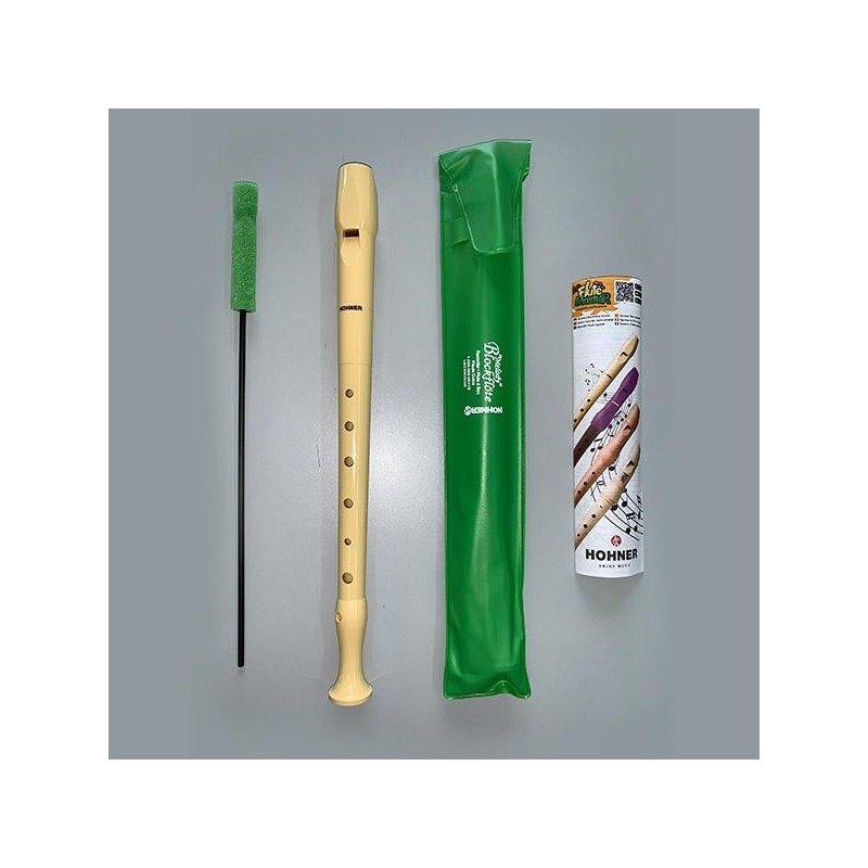 Flauta Honner - Plástico - 1 cuerpo - Limpiador y funda
