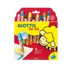 Lápiz de color Giotto Be-Bè - 7 mm - Colores surtidos - Estuche 12 ud - Incluye sacapuntas