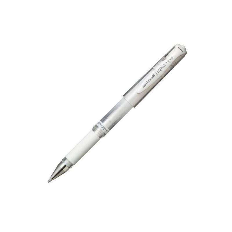 Roller tinta gel Uni-ball UM153 - Trazo 1mm - Color blanco Roller tinta gel Uni-ball UM153 - Trazo 1mm - Color blanco