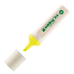 Marcador fluorescente Edding ecoline 24 - Trazo 2 / 5 mm - Color amarillo