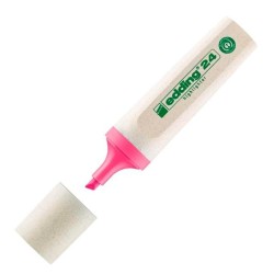 Marcador fluorescente Edding ecoline 24 - Trazo 2 / 5 mm - Color rosa