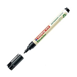 Marcador permanente Edding EcoLine 25 - Punta 1 mm - Color negro