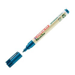 Marcador permanente Edding EcoLine 25 - Punta 1 mm - Color azul
