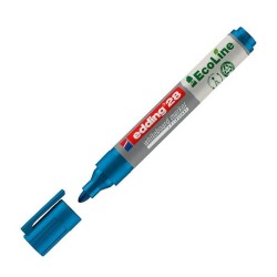 Marcador para pizarra blanca edding EcoLine 28 - Punta 1,5/3 mm - Color azul