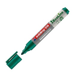 Marcador para pizarra blanca edding EcoLine 28 - Punta 1,5/3 mm - Color verde