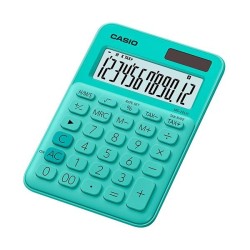 Calculadora de sobremesa Casio My Color MS-20UC-GN 12 dígitos verde