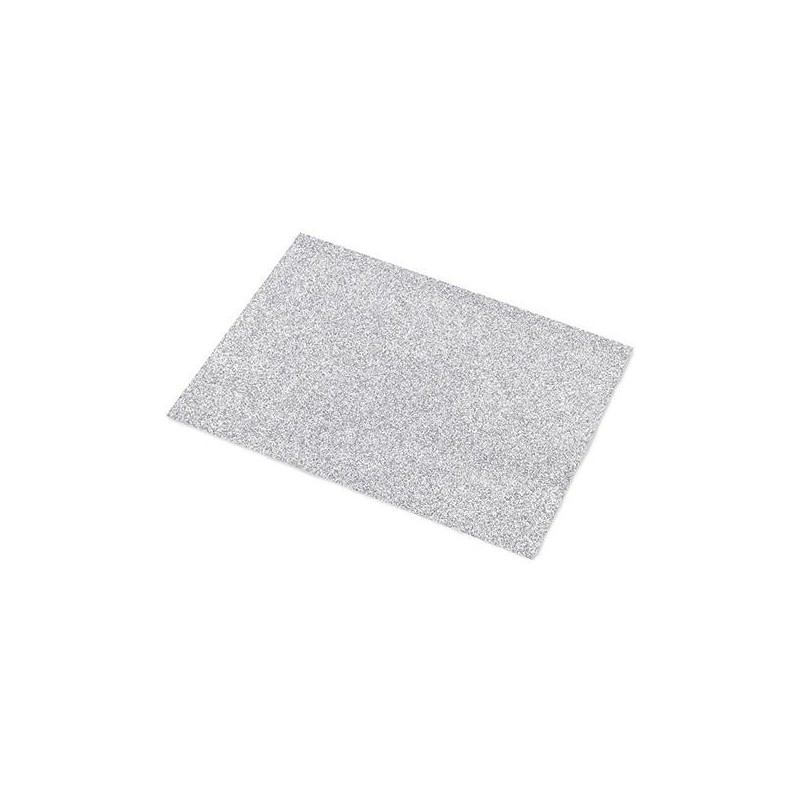 Cartulina purpurina Sadipal - 50 x 65 cm - 330 g - Color plata - Bolsa 5 hojas Cartulina purpurina Sadipal - 50 x 65 cm - 330 g - Color plata - Bolsa 5 hojas