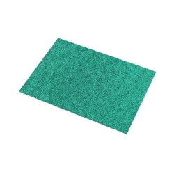 Cartulina purpurina Sadipal - 50 x 65 cm - 330 g - Color verde - Bolsa 5 hojas