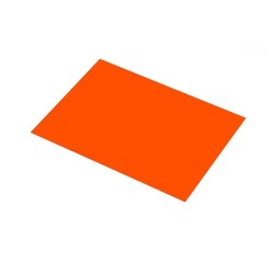 Cartulina fluorescente Sadipal - 50 x 65 cm - 250 g - Color rojo (PACK INDIVISIBLE DE 10 UNIDADES)