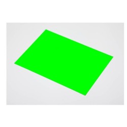 Cartulina fluorescente Sadipal - 50 x 65 cm - 250 g - Color verde (PACK INDIVISIBLE DE 10 UNIDADES)