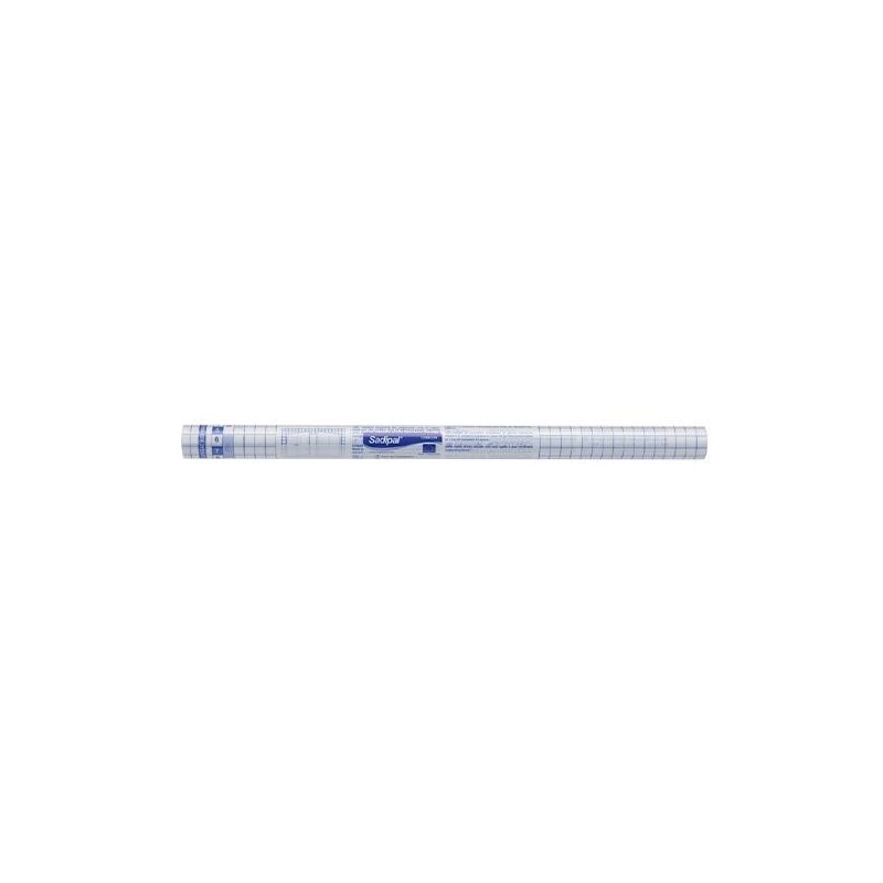 Forro de libros autoadhesivo Sadipal - 100 micras - PP - 0,5 x 3 m - Transparente