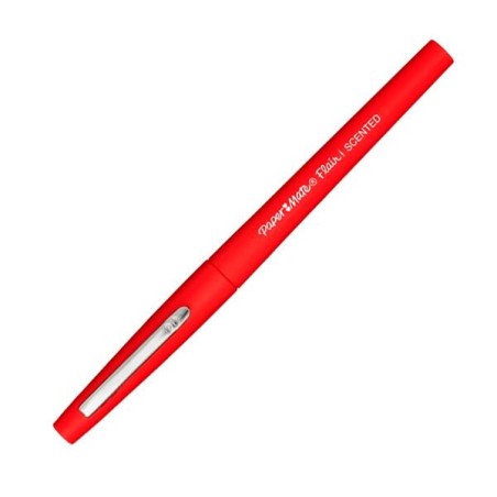 Rotulador punta nylon Paper Mate Flair Nylon punta fibra M 1,1 rojo