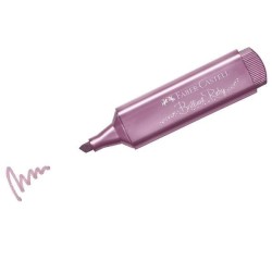 Marcador fluorescente Faber-Castell Textliner 1546 metallic rosa