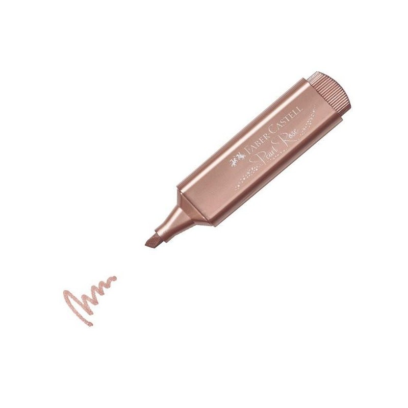 Marcador fluorescente Faber-Castell Textliner 1546 metallic rubí Marcador fluorescente Faber-Castell Textliner 1546 metallic rubí