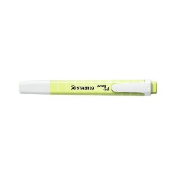Marcador fluorescente Stabilo Swing Cool Pastel - Punta biselada - Trazo 1 - 4 mm - Color lima