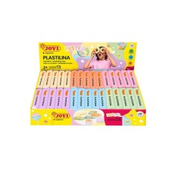 Plastilina Jovi - 50 g - Colores pastel surtidos - Caja 30 ud