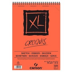 Bloc para croquis Canson XL - Microperforado - Espiral - A3 - 60 g - 120 hojas
