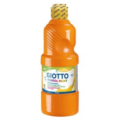 Témpera líquida Giotto - 500 ml - Color naranja