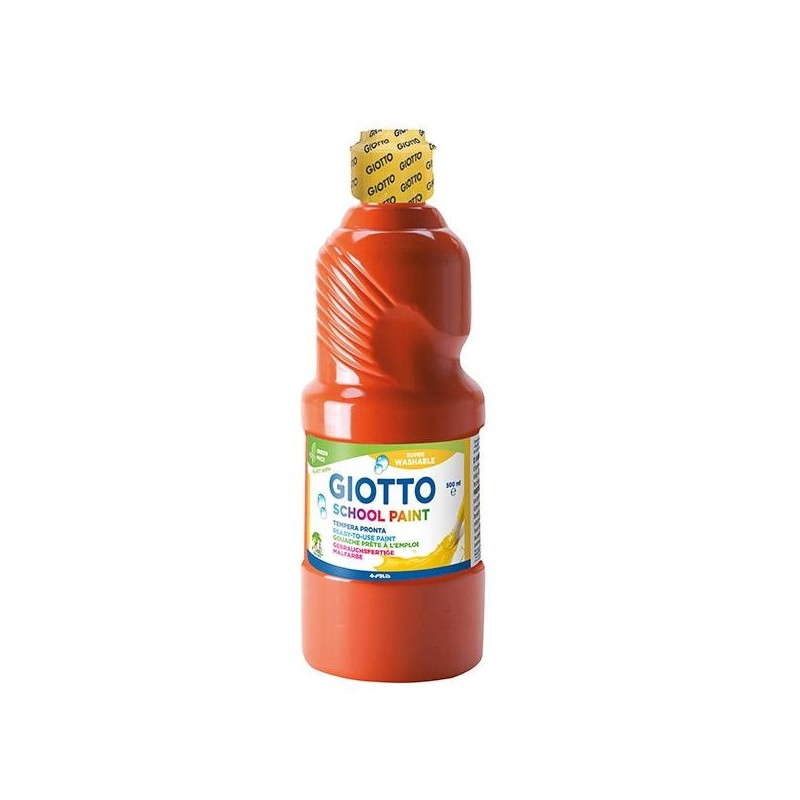 Témpera líquida Giotto - 500 ml - Color rojo bermellón Témpera líquida Giotto - 500 ml - Color rojo bermellón