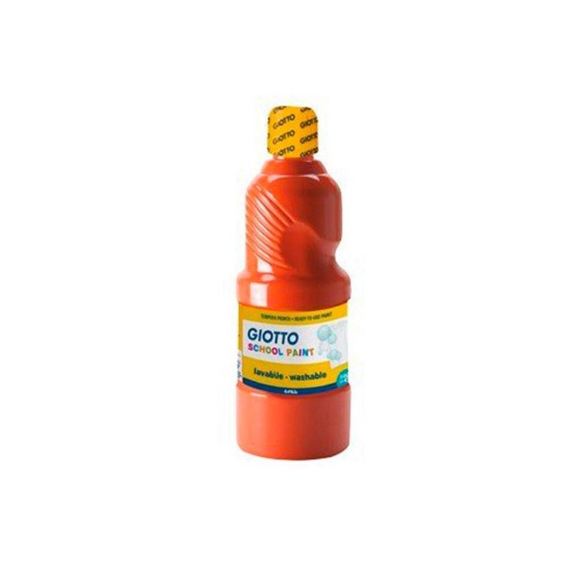 Témpera líquida Giotto - 500 ml - Color rojo escarlata Témpera líquida Giotto - 500 ml - Color rojo escarlata