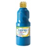 Témpera líquida Giotto - 500 ml - Color azul cyan