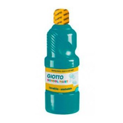 Témpera líquida Giotto - 500 ml - Color turquesa