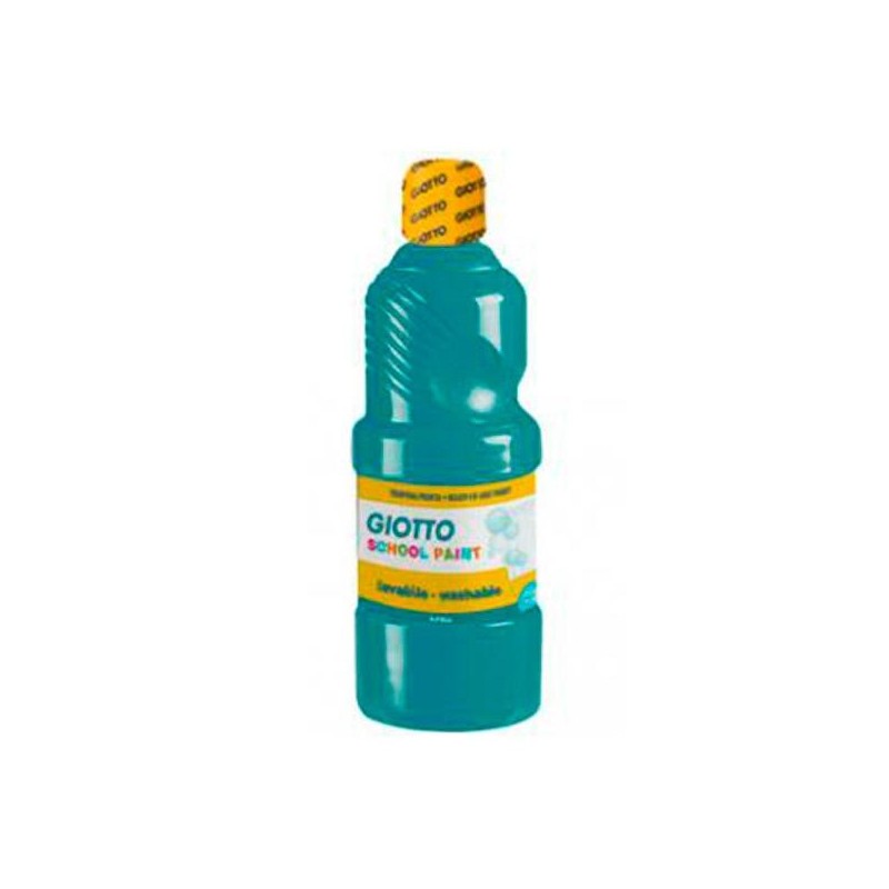Témpera líquida Giotto - 500 ml - Color turquesa
