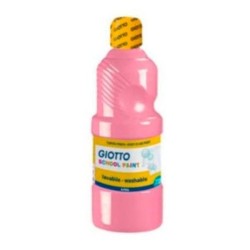 Témpera líquida Giotto - 500 ml - Color rosa claro