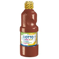 Témpera líquida Giotto - 500 ml - Color marrón