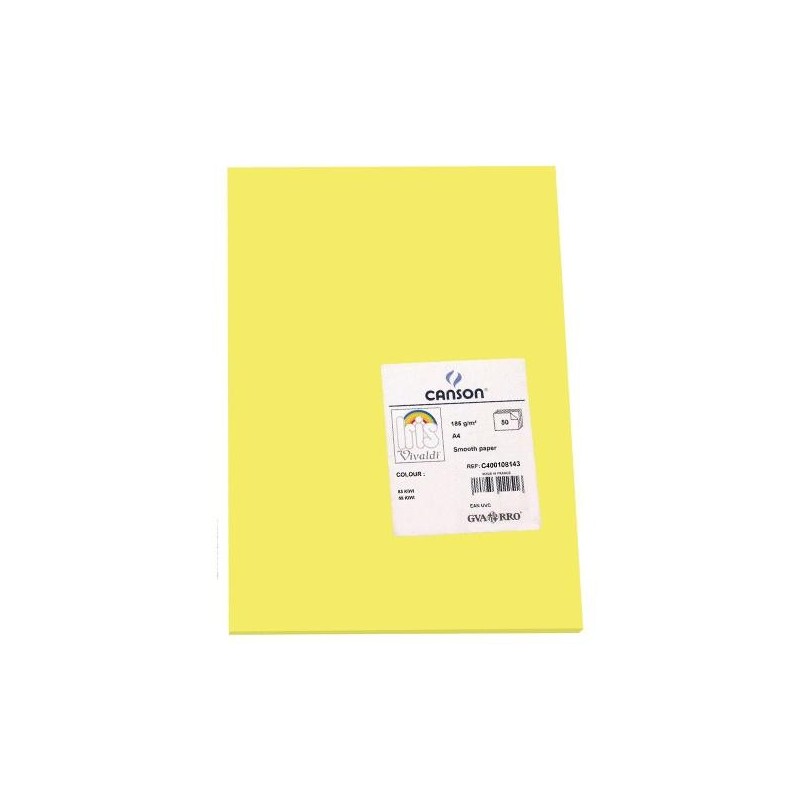 Cartulina Canson Iris - A4 - 185 g - Color kiwi (PACK INDIVISIBLE DE 50 UNIDADES) Cartulina Canson Iris - A4 - 185 g - Color kiwi (PACK INDIVISIBLE DE 50 UNIDADES)
