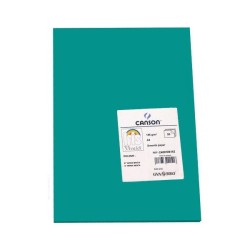 Cartulina Canson Iris - A4 - 185 g - Color verde menta (PACK INDIVISIBLE DE 50 UNIDADES)