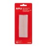 Barra de cola termofusible Apli- Color blanco - 100 mm - 7,5 mm - Pack 10 ud