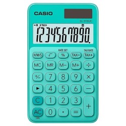 Calculadora de bolsillo Casio My Color SL-310UC-GN 10 dígitos verde