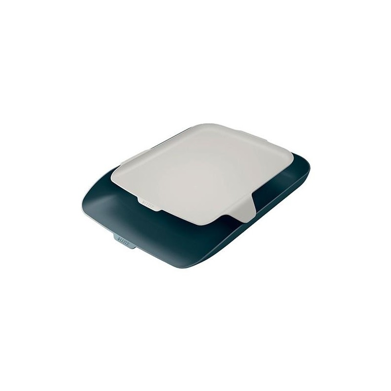 Bandeja de sobremesa con organizador Cosy gris Bandeja de sobremesa con organizador Cosy gris