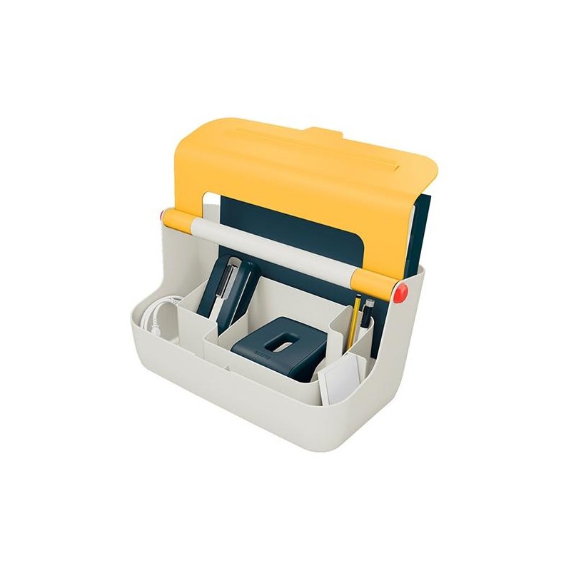 Caja Carry Box Leitz Cosy amarillo Caja Carry Box Leitz Cosy amarillo