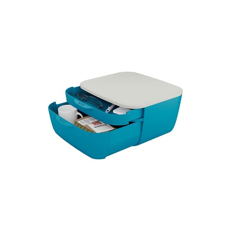 Buc 2 cajones Leitz Cosy azul