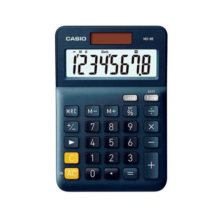 Calculadora sobremesa Casio MS-8E - Color azul oscuro