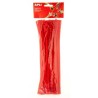 Limpiapipas Apli - 6 mm x 300 mm - Color rojo - Bolsa 50 ud